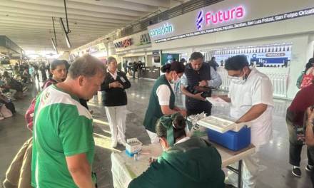 SSH instala puntos de vacunación en lugares de mayor afluencia