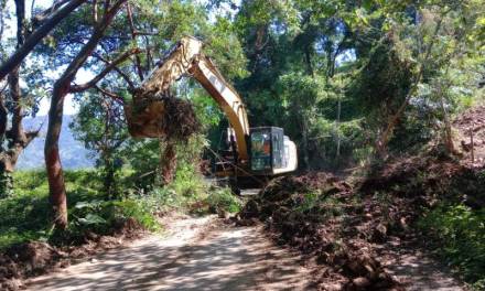 Liberan 87% de caminos afectados por las lluvias