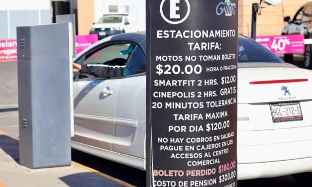 Galerías Pachuca prevé incremento en pago de estacionamiento