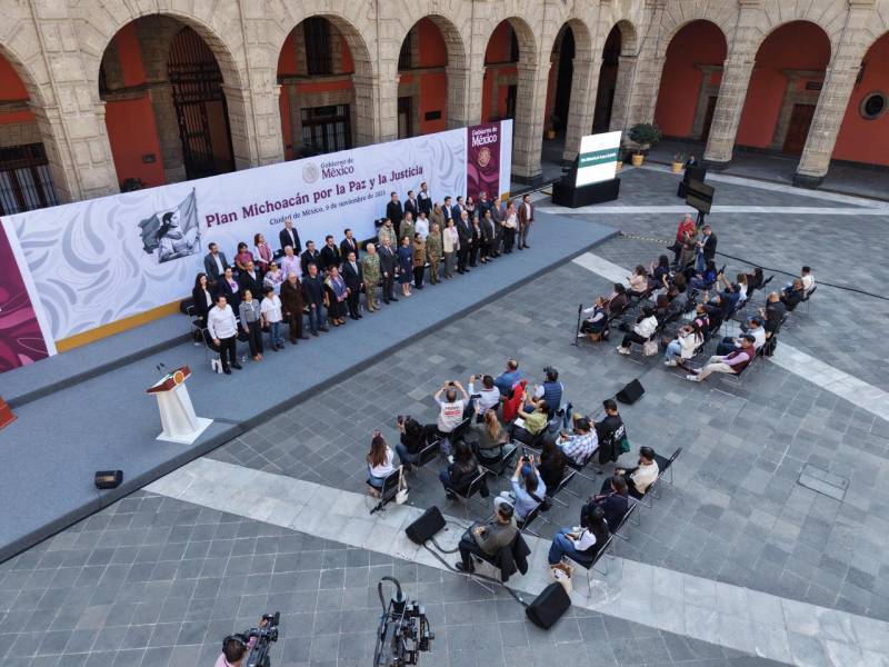 Sheinbaum presenta Plan Michoacán