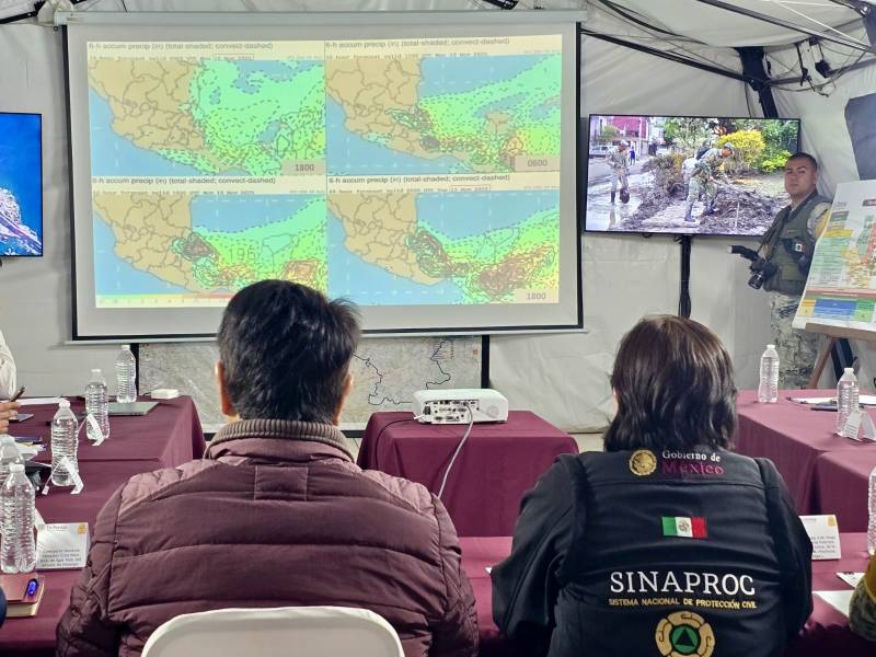 Activan protocolo de emergencia por clima