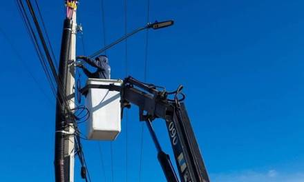 Mejora Pachuca el alumbrado público en el bulevar Santa Catarina