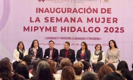 Julio Menchaca inaugura la Semana Mujer MiPyME Hidalgo 2025