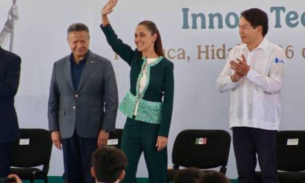 Promete Sheinbaum fondo para patentes en Hidalgo