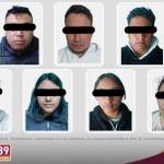 Detienen a 7 de ‘Los Aldos’, por narcomenudeo en Tulancingo