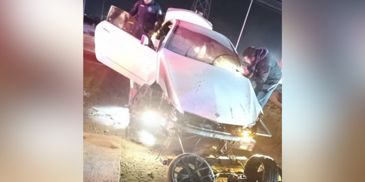 Accidente en Las Torres deja dos muertos y un menor de edad detenido