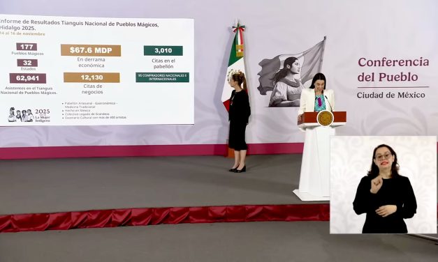 Turismo federal destaca Tianguis de Pueblos Mágicos realizado en Hidalgo