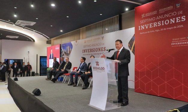 Suman 104 proyectos de inversión privada en Hidalgo