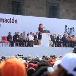 Claudia Sheinbaum presenta balance de la 4T en el Zócalo capitalino