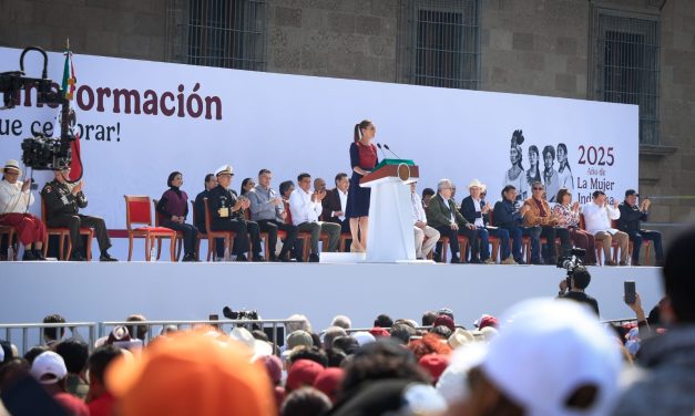 Claudia Sheinbaum presenta balance de la 4T en el Zócalo capitalino