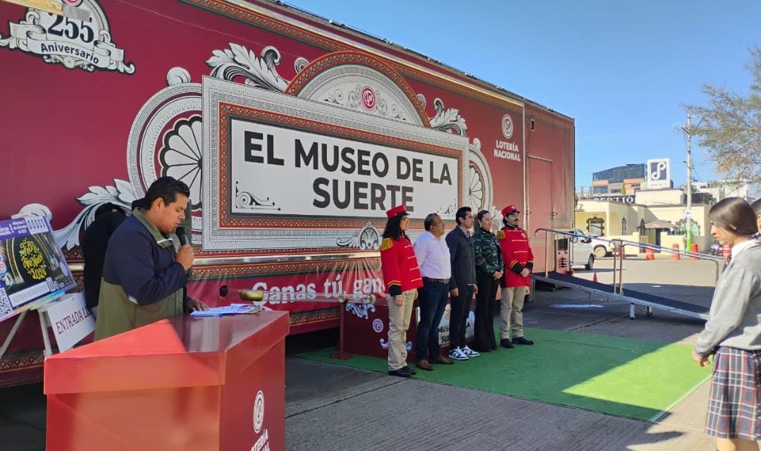 El Museo de la Suerte de la Lotería Nacional continúa su gira en Tulancingo