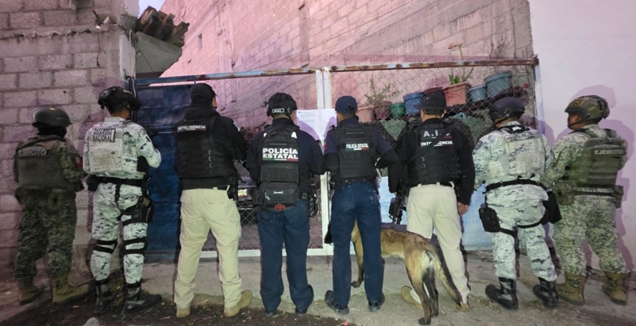 Desmantelan punto de narcomenudeo en Tolcayuca