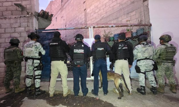 Desmantelan punto de narcomenudeo en Tolcayuca