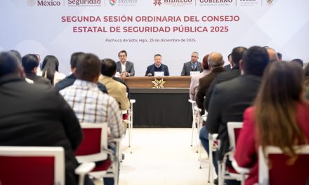 Julio Menchaca destaca coordinación para fortalecer instituciones de seguridad