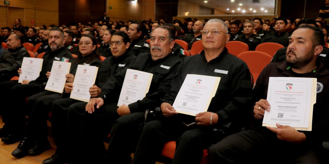 Certifican a 220 agentes de investigación criminal de la PGJEH