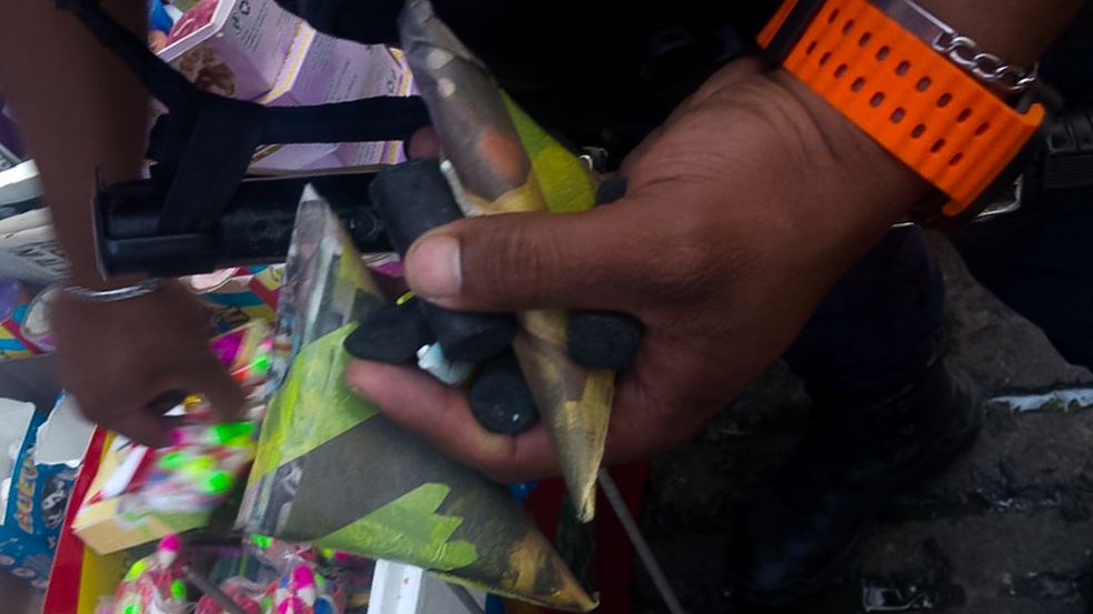 En Pachuca van decomisados 158 kilogramos de pirotecnia