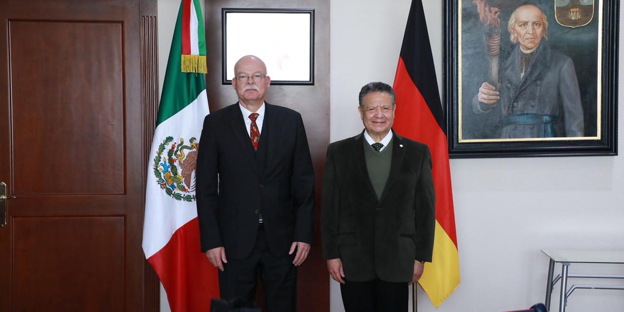 Julio Menchaca refuerza relación entre Hidalgo y Alemania
