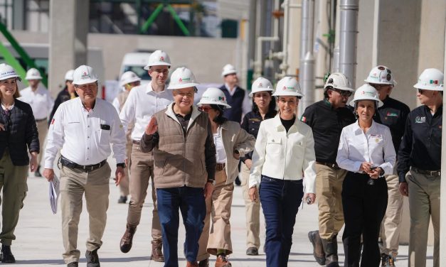 Sheinbaum revisa avances de refinería en Tula y Cbtis en Tizayuca