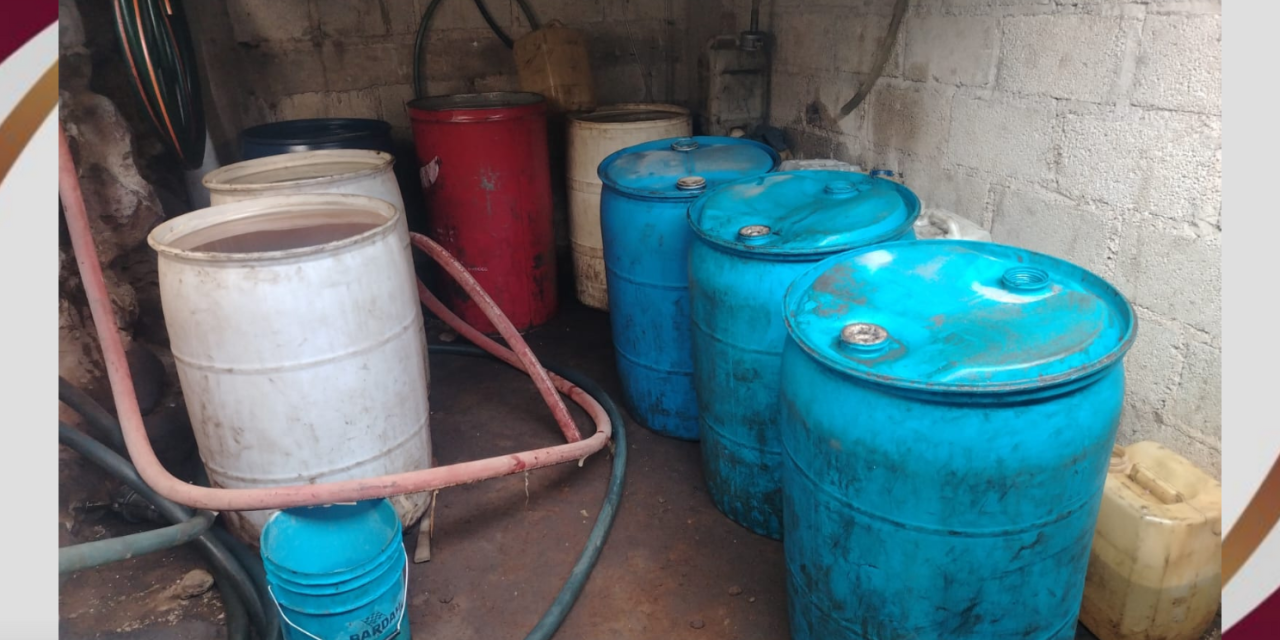 Aseguran predio utilizado para el robo de hidrocarburo en Singuilucan