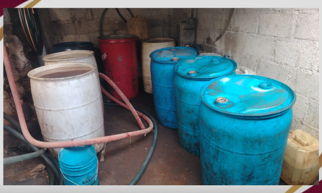 Aseguran predio utilizado para el robo de hidrocarburo en Singuilucan