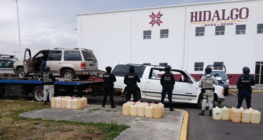 Caen 26 objetivos por robo de hidrocarburo 