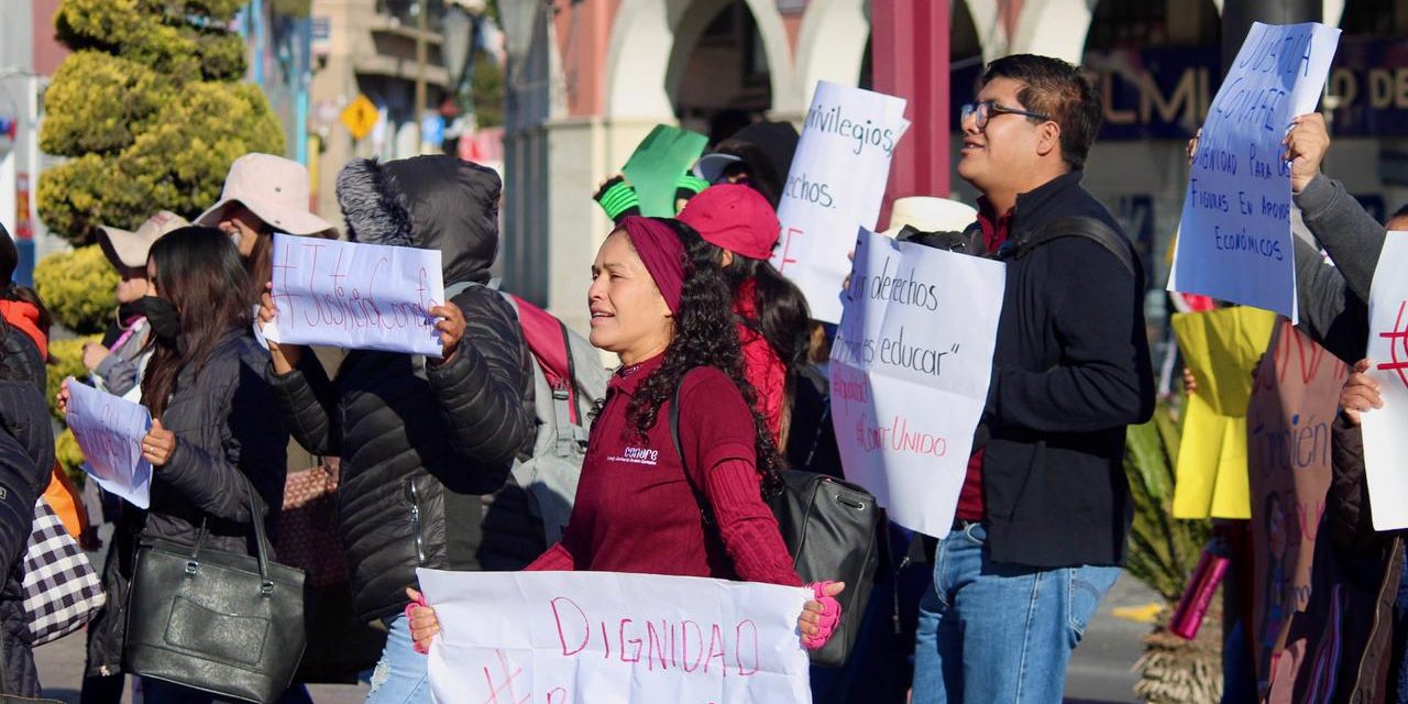 En Conafe están mal los sueldos: educadores comunitarios