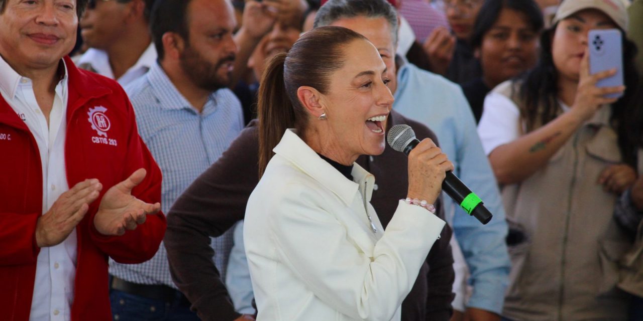 Intervención en México no es opción, afirma Sheinbaum desde Hidalgo