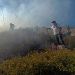 Sofocan incendio en el Cerro de la Cruz