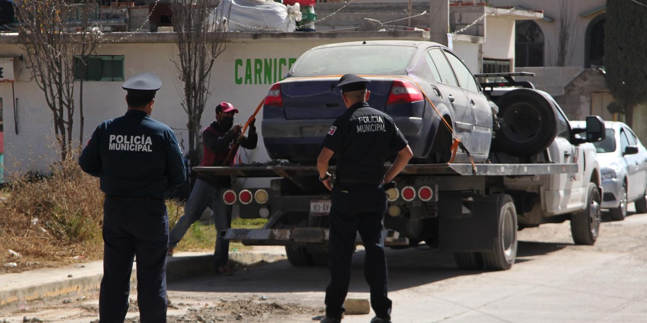 Más de 800 vehículos fueron retirados en Operativo Rastrillo en Pachuca