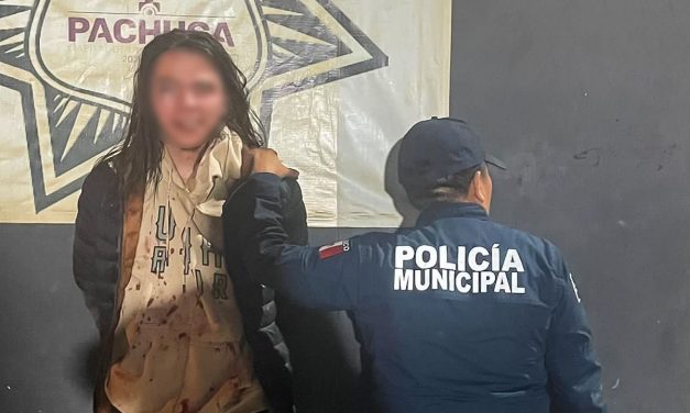 Detienen a presunto responsable de robo a tienda en Pachuca