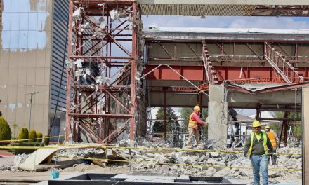Demolición del Salón de Plenos avanza al 60 %