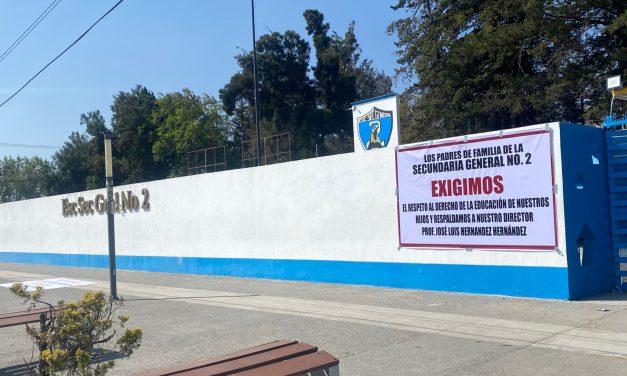 Secundaria General 2 de Pachuca vive tensión interna