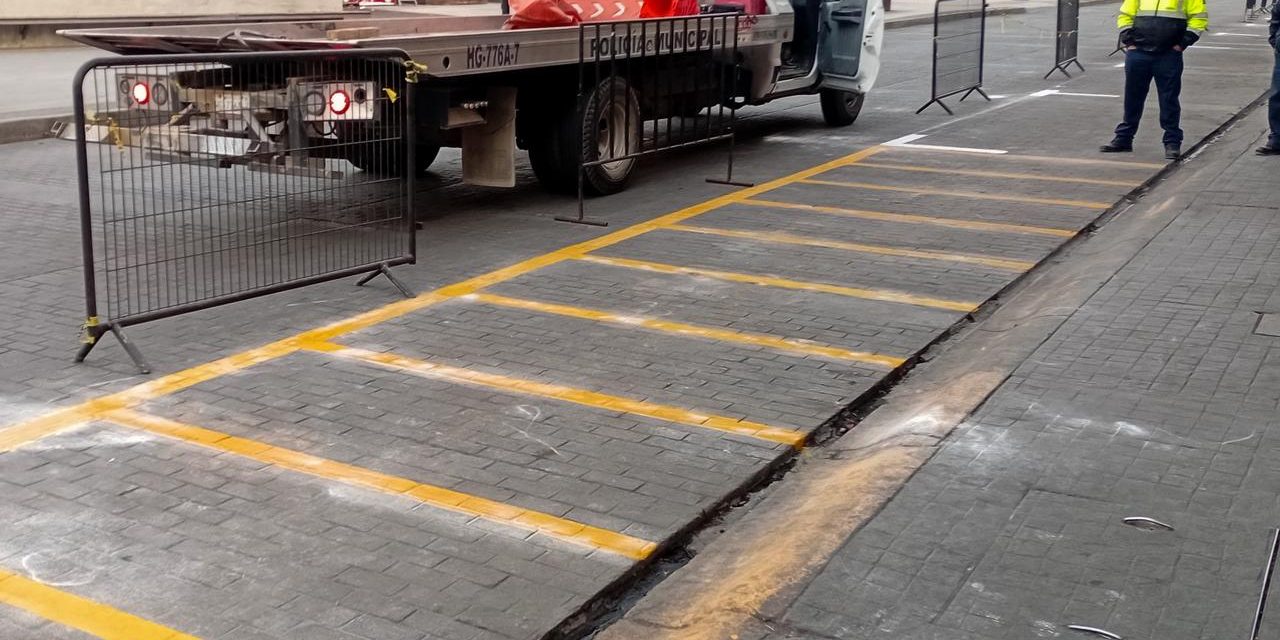 Reordenan vialidad en Centro Histórico de Pachuca