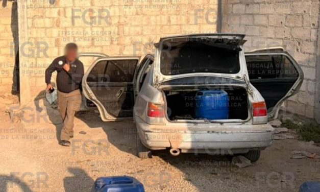 Aseguran más de 5 mil litros de hidrocarburo en Epazoyucan