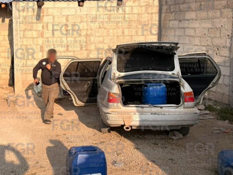 Aseguran más de 5 mil litros de hidrocarburo en Epazoyucan