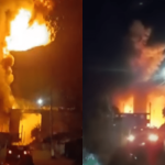 Muere chofer de pipa tras explosión en la autopista México-Tuxpan