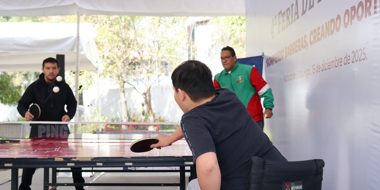 Fortalecen atención para personas con discapacidad en Hidalgo