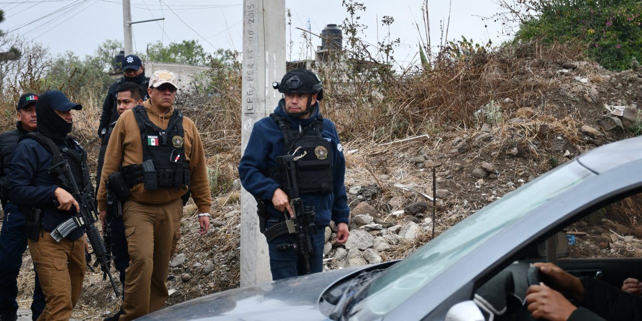 Refuerzan seguridad en el estado con 500 elementos