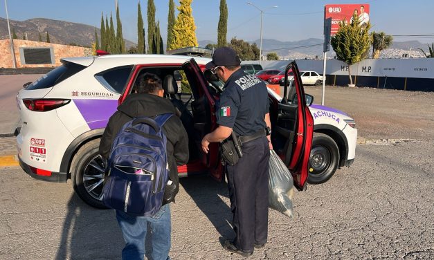 Segurichat permite localizar a familiares de persona desorientada en Pachuca