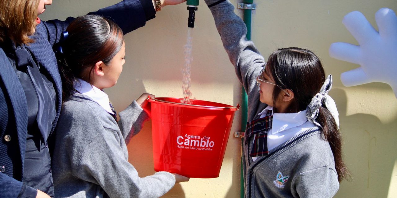 Grupo Rica hace posible sistema de captación pluvial en escuela de MR