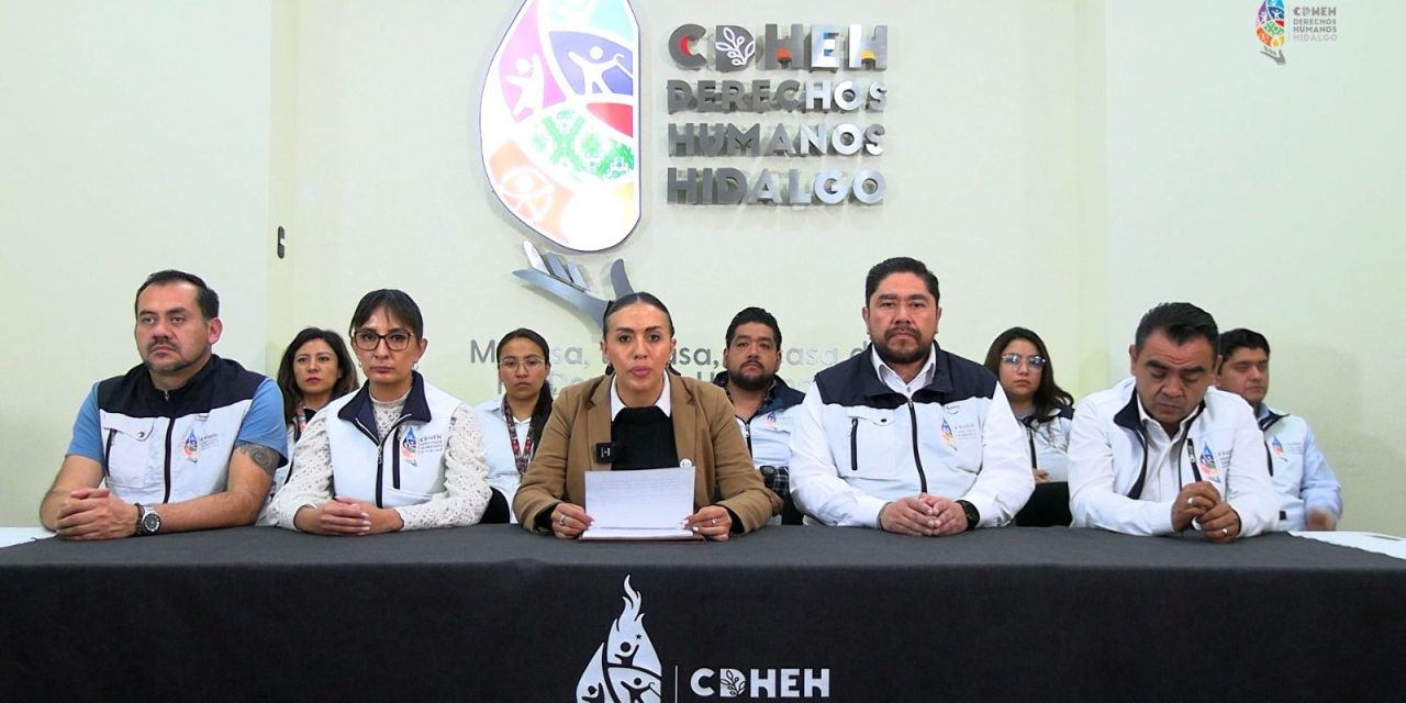 CDHEH emite recomendación al alcalde de Epazoyucan