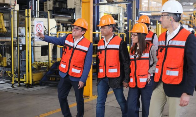 Eduardo Medécigo respalda instalación de la empresa MAT FOUNDRY México