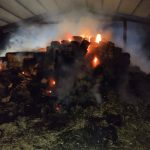 Incendio consume más de 2 mil pacas en la Central de Abastos de Actopan