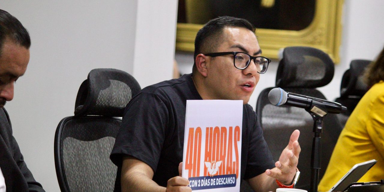 Avala Congreso de Hidalgo 40 horas laborales