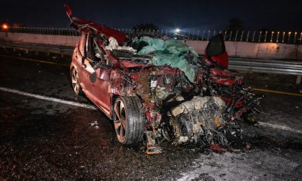 Falla en grúa deja una mujer sin vida en la México-Pachuca
