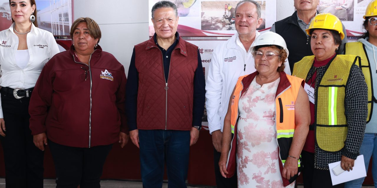 Destinan más de 57 mdp para obras públicas en Almoloya