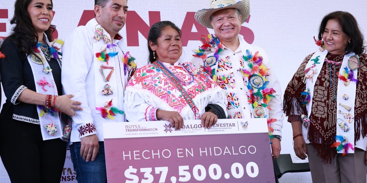 Julio Menchaca proyecta al sector artesanal hidalguense