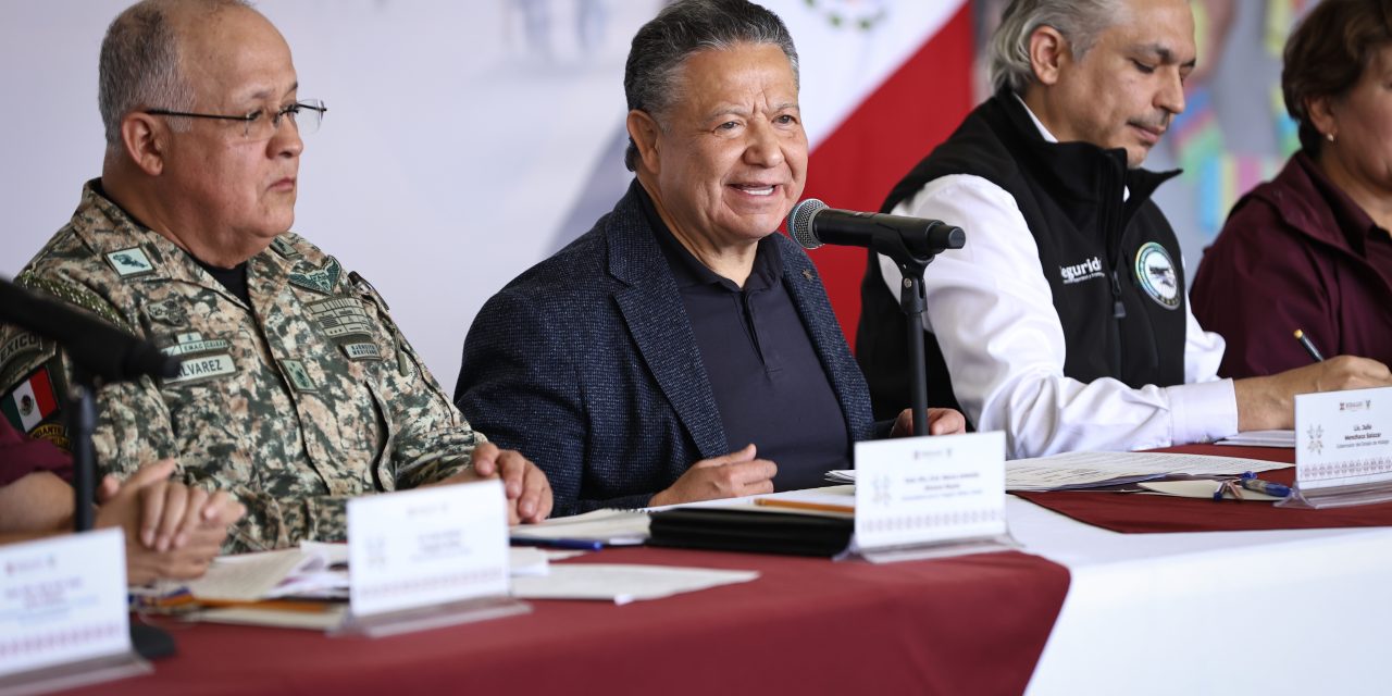 Acuerdan acciones contra inseguridad en el centro del país