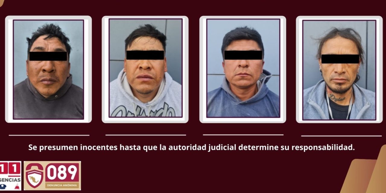 Aseguran a 4 integrantes de ‘Los Polos’