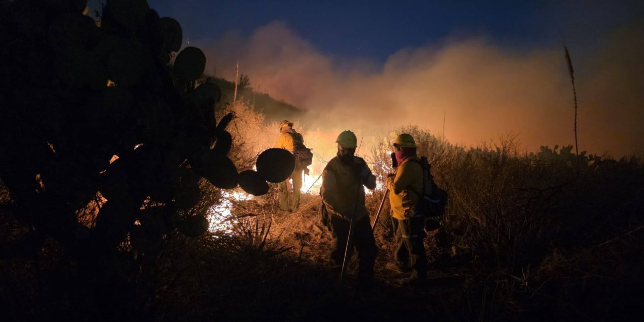 Cinco incendios forestales en 12 horas: Ajacuba, Pachuca y Apan los afectados